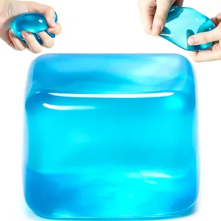 Eiswürfel-anti-stress-ball – Sensorischer Squishies-würfel, Quetschspielzeug Für Erwachsene, Angstreduzierung, Sanfter Quetsch-antistress-ball, Entspannendes Zappelspielzeug, Geschenkbox (blau)