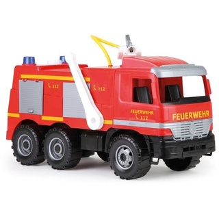 Lena - GIGA Trucks Feuerwehr Modell Actros mit Aufklebern, Versandkarton