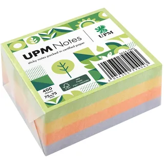 UPM Notes Haftnotiz 5654-75PG Spring 75x75mm 400 Blatt