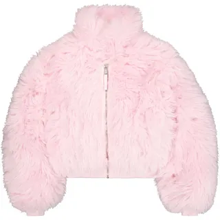 Alpha Industries Damen CWU-45/P Fur Bomberjacke, Pale Lilac, L