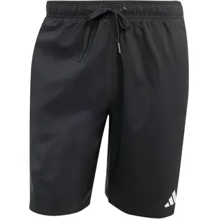 adidas 3-Streifen 8-Inch Badeshorts Black / White M