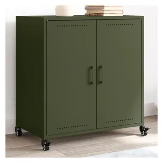 vidaXL Sideboard 68 x 39 x 72 cm Olivgrün