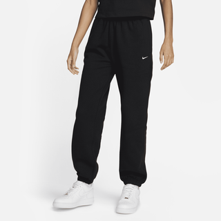 Nike Solo Swoosh Fleece-Hose für Damen - Schwarz, XL (EU 48-50)