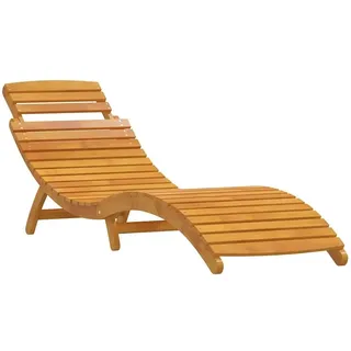 vidaXL Sonnenliege 55 x 184 x 64 cm Braun