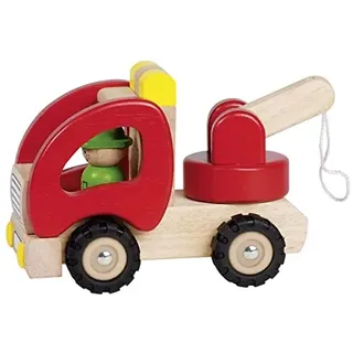 Abschleppwagen Holz 18,5 x 8,5 x 10 cm GOKI 55965