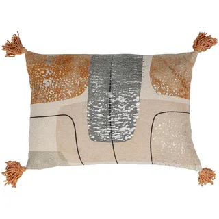 Bloomingville Lanzo Dekokissen 50 x 35 cm Beige