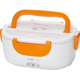 CLATRONIC Elektrische Lunchbox LB 3719, Kunststoff, (1-tlg) orange|weiß