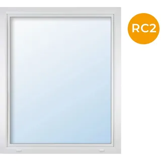 Meeth Kunststofffenster 120 x 90 cm 1-flg. Dreh-Kipp Links weiß RC 2 N