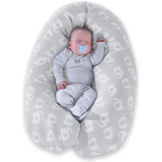 Theraline Stillkissen 180 cm Grau