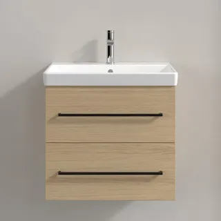 Villeroy & Boch Waschtischunterschrank 2 Auszüge 57,6 x 51,4 x 48,4 cm Nordic Oak