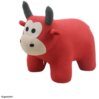 Hti-Living Hocker Enrik Stier rot
