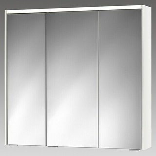 Sieper LED-Spiegelschrank KHX 80  (B x H: 80 x 74 cm, Mit Beleuchtung, MDF, Weiß)