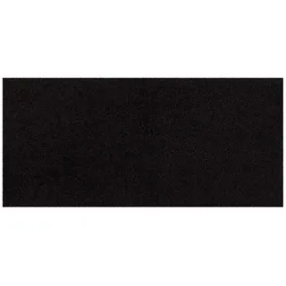 SALONLOEWE Fußmatte 30 x 60 cm Schwarz