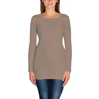 Alkato Langarmshirt Beige Latte XXL