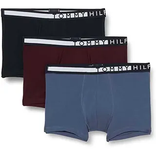 Tommy Hilfiger Herren 3er Pack Boxershorts Trunks Unterwäsche - M