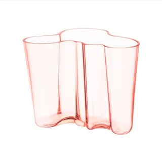 Iittala Aalto Vase, Savoy, 160 mm, lachsrosa