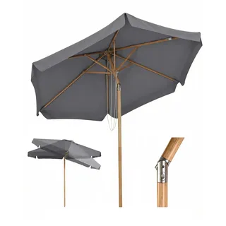 Sekey Sonnenschirm 200 cm Grau