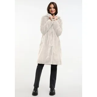 Frieda & Freddies Fellimitatmantel Fake Fur Coat / Moon-river2 mit klassischem Design weiß 46
