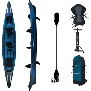 Wattsup Torpedo 3-Sitzer blau