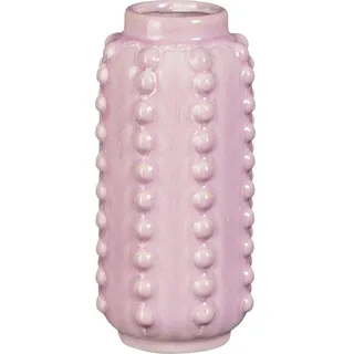 Mica Decorations Dekovase Mica Vase Boaz lila Keramik 18 x 8 cm rosa