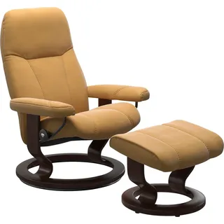 Stressless Fußhocker Consul 54 x 38 x 39 cm Gelb