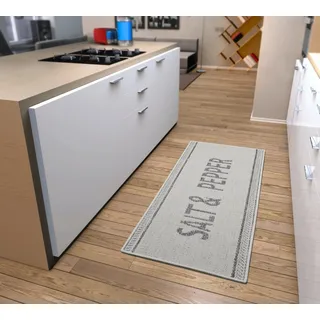 HANSE HOME Küchenläufer »Salt & Pepper«, rechteckig, 5 mm Höhe, Läufer, Rutschfest, Küchenteppich, Küche, Teppich, Pflegeleicht, beige