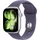 GPS 42mm Silver Aluminium Sport Band purple fog S/M