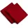 Handtuch 2 x 50 x 100 cm bordeaux