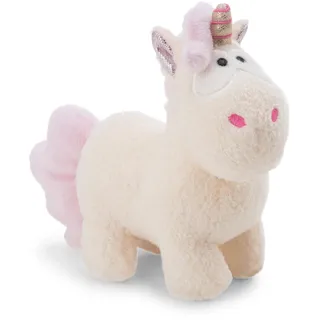 NICI Kuscheltier Einhorn 13 cm Creme/Rosa