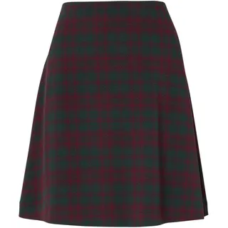 Tchibo - Karierter Jacquard-Rock - Damen - Gr. XL - dunkelgrün/jacquard