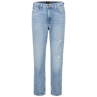 Lee® 5-Pocket-Jeans Damen Jeans CAROL STONE STRAIGHT FIT (1-tlg) blau 30/33