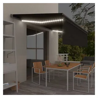 vidaXL Markise 500 x 300 cm grau