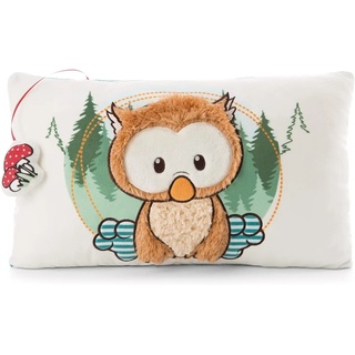 NICI 48575 - The Owlsons Kuschelkissen Baby-Eule Owlino Plüsch 43x25cm