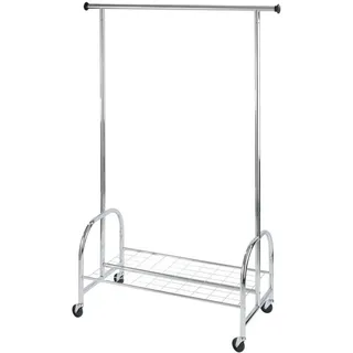 Wenko Profi Kleiderständer 121 x 52 x 185 cm silber