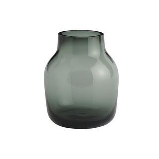 Vase Silent dark green Ø 20 cm