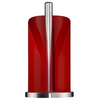 Wesco Küchenrollenhalter, Rot, Edelstahl, Metall, 30 cm, Küchenzubehör, Küchenrollenhalter