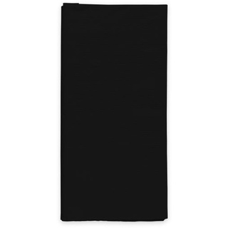 Papier Tischdecke schwarz 120 x 180 cm Einwegtischdecke