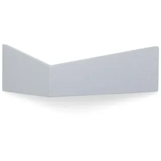 Woodendot Wandregal, Grau, Holz, Dreieckig, 33.5x10x15 cm, FSC 100%, Wohnzimmer, Regale, Wandregale
