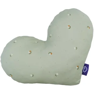 Träumeland Kuschelkissen Herz 38 x 30 x 12 cm Grün