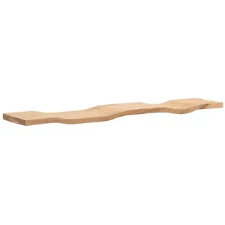moebelfaktor Wandregal Aros, Akazie Massivholz, Breite 40 bis 120 cm, braun, Wandboard, Landhaus braun 100 cm x 3 cm x 20 cm