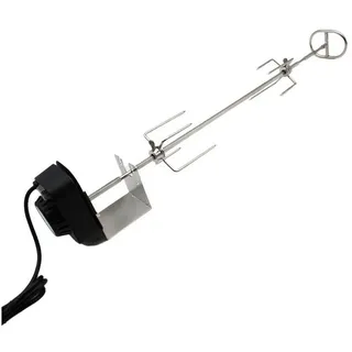 PROREGAL® Grillspieß Drehspieß für Weber Spirit 200er und 300er Modelle 76,5cm Edelstahl