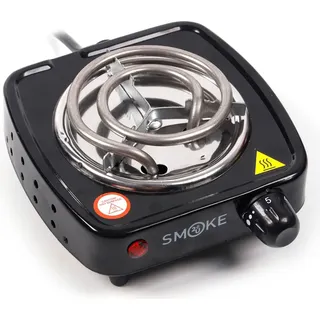 Smoke2u Hotplate Kohleanzünder für Shisha Kohle Schwarz 500W Leistung