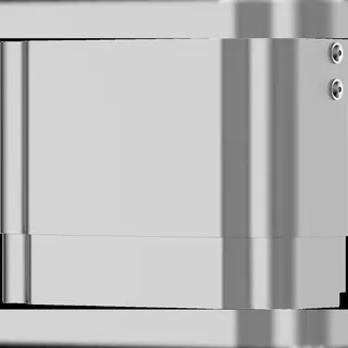 KWC Gehäuseverlängerung, F5, Edelstahl, für. DUPA Edelstahl, 400-660 mm
