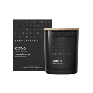 Skandinavisk Koto Duftkerze 200 g schwarz