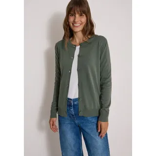 CECIL Cardigan mit Knopfleiste grün L (42)