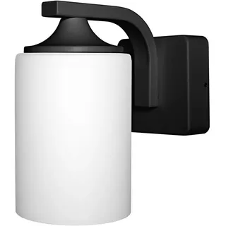 Osram Außenwandleuchte Aluminium 21,2 cm ohne Leuchtmittel schwarz