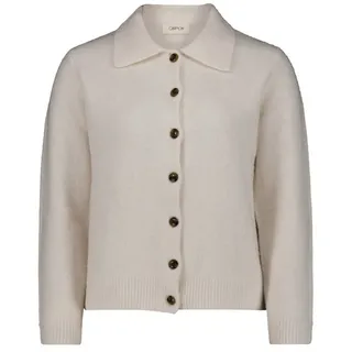 Cartoon Strickjacke weiß 40