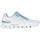 Glide Step Pro White Knit/Synthetic/Light Blue Trim 40