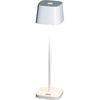 Konstsmide LED-Tischleuchte Capri Mini Weiß 20 cm x 7 cm x 7 cm