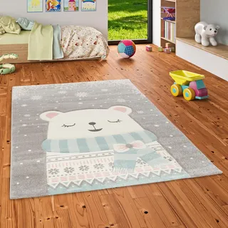 Pergamon Maui Kids Kinderteppich 160 x 230 cm Grau